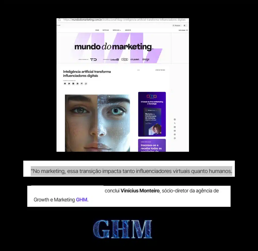 Reportagem GHM - Mundo do Marketing - Agência de Marketing Digital e Growth